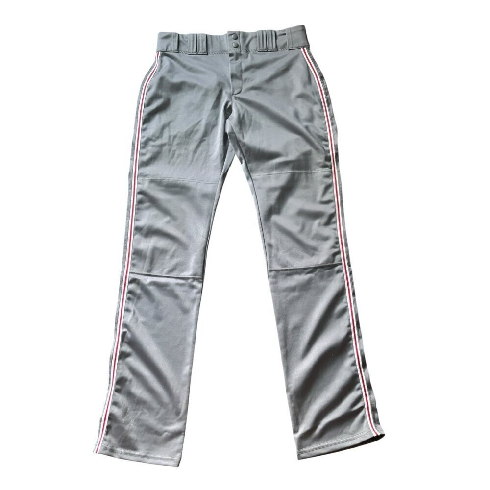 Under Amour Men's Medium Athletic Gray, White & Red Pants